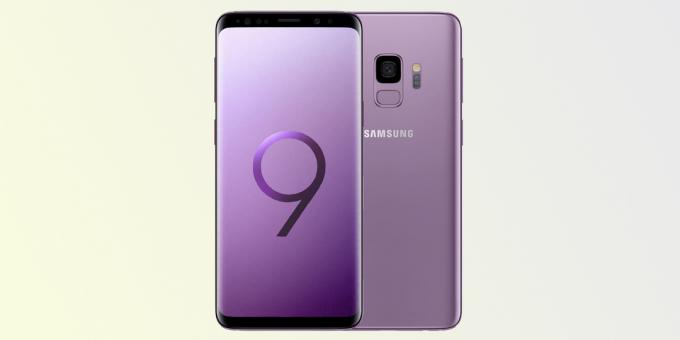 Samsung Galaxy S9 so zakrivenou obrazovkou