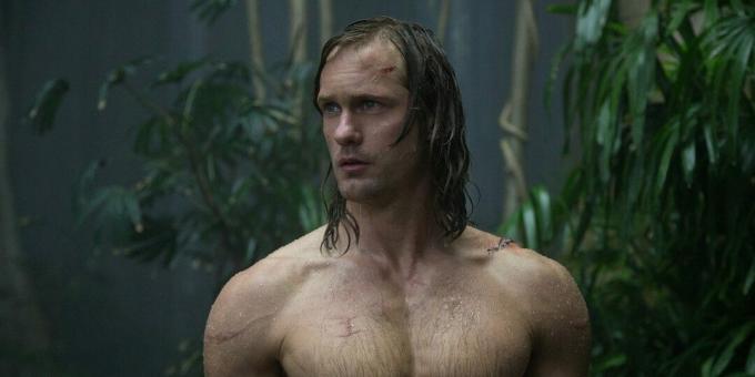 Záber z filmu o džungli „Tarzan. Legenda "