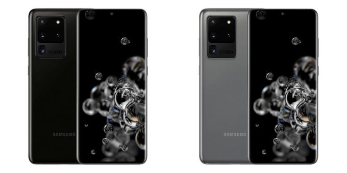 smartfóny s dobrým fotoaparátom: Samsung Galaxy S20 Ultra
