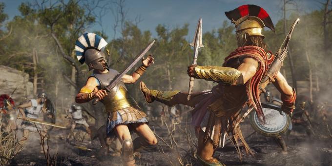 Chladné hry pre Xbox One: Assassin Creed Odyssey