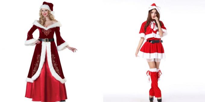 Vianočné kostýmy pre dospelých: Snehulienka