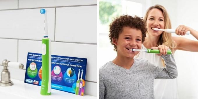 elektrické zubné kefky: Braun Oral-B Junior