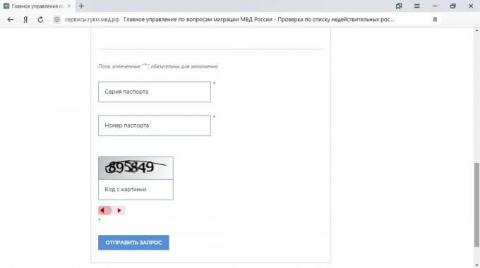 Kúpa bytu: skontrolujte pravosť pasu majiteľa na webovej stránke Ministerstva vnútra Ruskej federácie