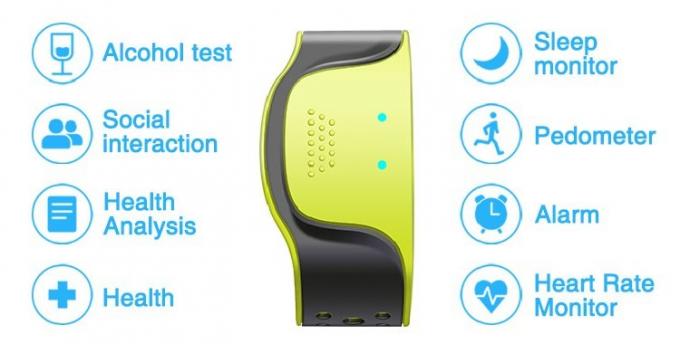Cenovo Electronics: Veepoo Pulse Wave Health inteligentný náramok