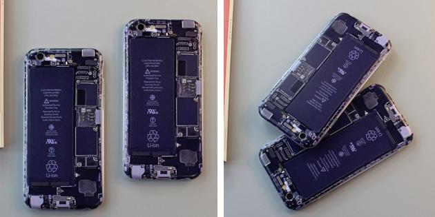 Najlepšie púzdra pre iPhone: «transparent» Case