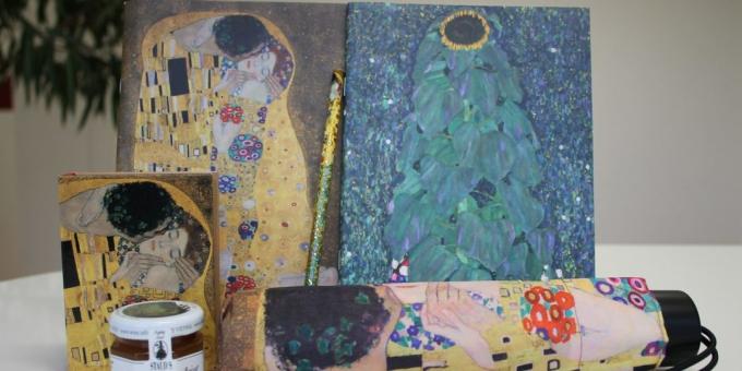 Suvenír s Klimta prácou