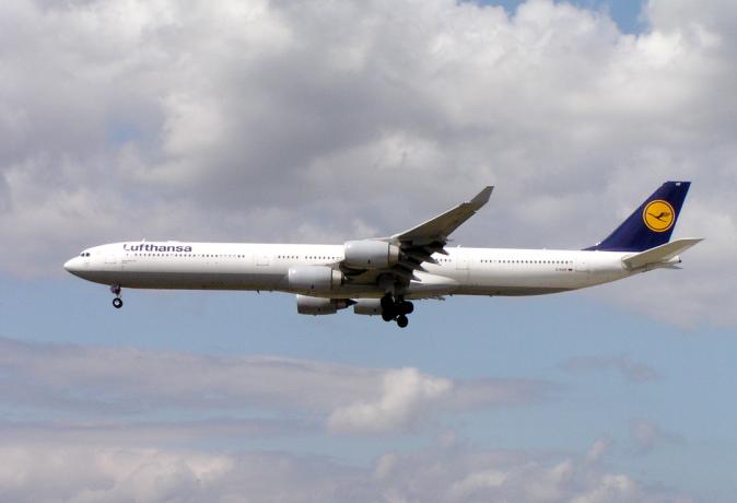 Airbus A340-600 leteckej spoločnosti Lufthansa 