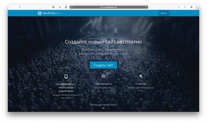 Blogovanie platformy: WordPress