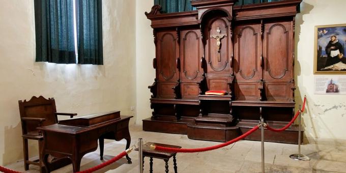 Inkvizícia v stredoveku: Tribunál v Inkvizičnom paláci vo Vittoriorose na Malte