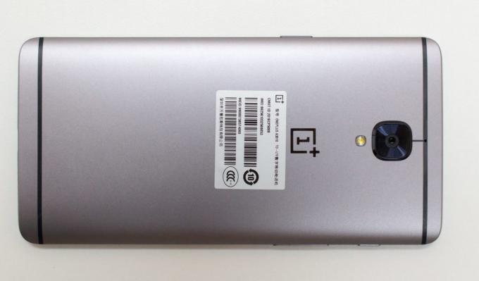 OnePlus 3T: vzhľadu