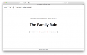 Gnoosic - iný spôsob, ako spoznať novú hudbu