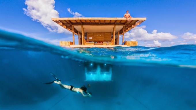 Podvodné hotelovú izbu Manta Resort
