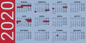 Ako na odpočinok v roku 2020: Kalendár víkendov a sviatkov