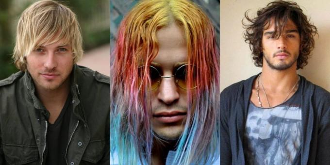 Trendy pánske účesy 2019: grunge