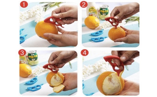 Nôž na čistenie citrusov