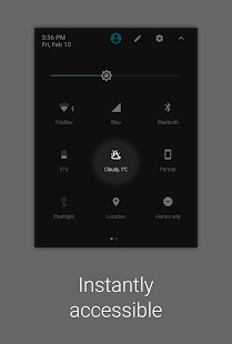 7 užitočné aplikácie pre čerpanie panel Android Nugát Rýchle nastavenie