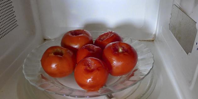 čerstvých paradajok