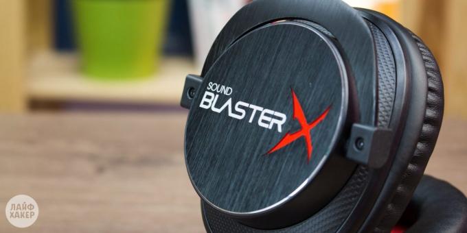 Creative Sound BlasterX H7 Tournament Edition: bývanie misy