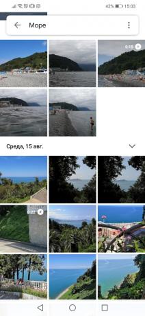 Google Photos: Inteligentné vyhľadávanie
