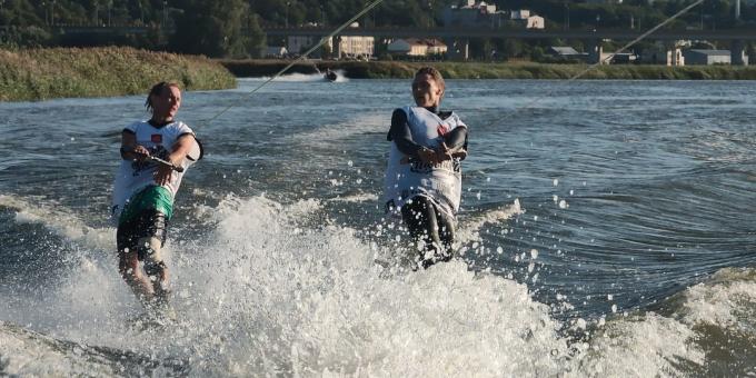 Zábava na vode: wakeboard