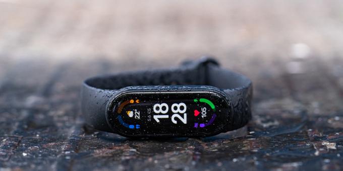 Fitness tracker Mi Band 6: obrazovka