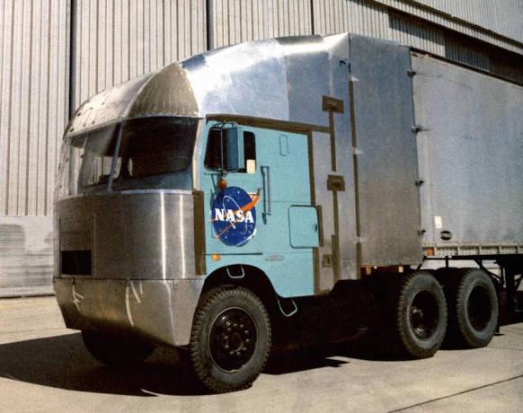 Pohode vozy NASA: aerodynamický truck