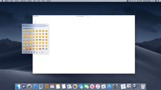Insert Emoji na Mac
