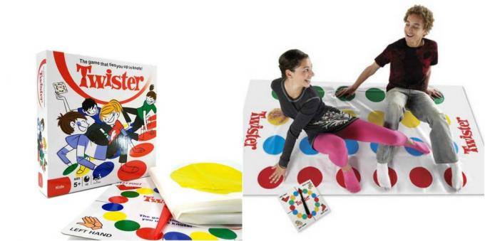 Výrobky pre party: Twister