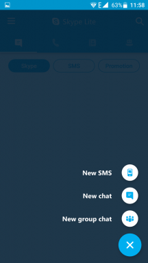 Skype Lite - univerzálny program pre dialóg o Androidu