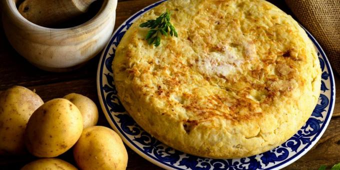 Španielska zemiaková a vaječná tortilla