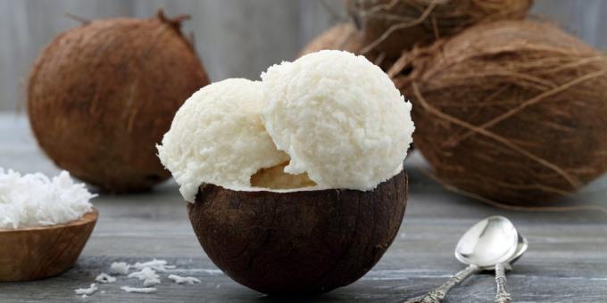 ako sa robí kokosový krém