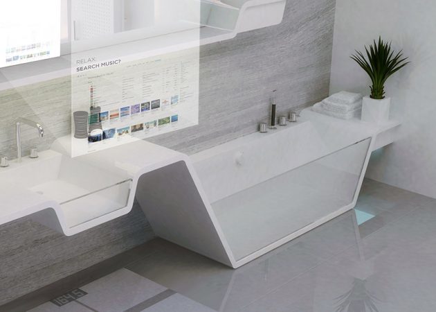Kúpeľňa budúcnosti: virtuálne prostredie
