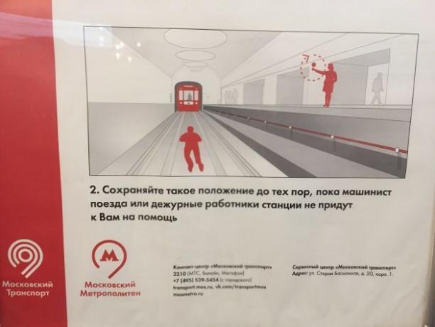 bezpečnosť v metre
