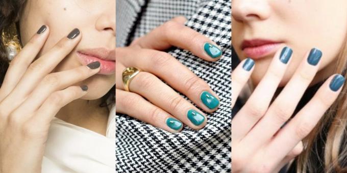 Fashion Nails 2018: Smoke tone