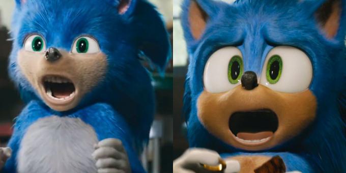 Internet výhier: tam bol nový trailer z, Sonic vo filmoch "s opravenou konštrukciu hlavnej postavy