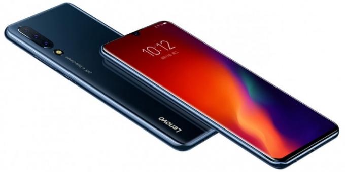 display Lenovo Z6 berie 93,1% územia na prednom paneli