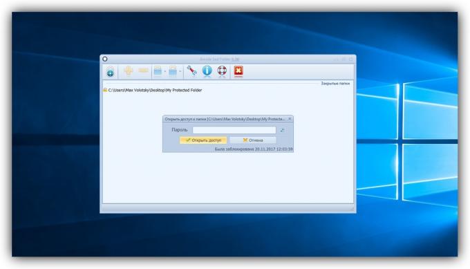 Ako dať heslo u zložky v systéme Windows: Anvide Seal zložke