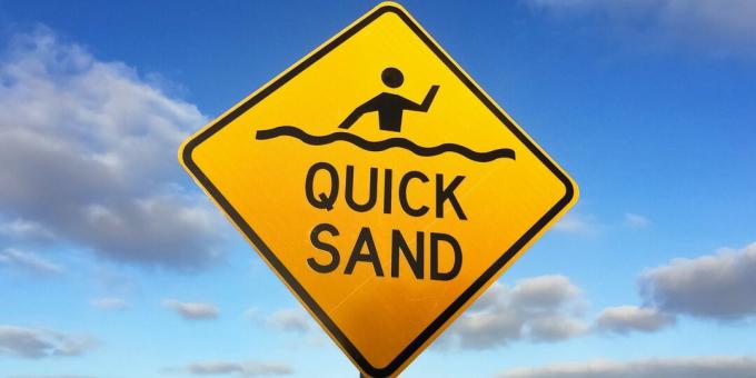 Prežitie vo voľnej prírode: Ak chcete prežiť v tekutom piesku, musíte zväčšiť svoju kontaktnú plochu