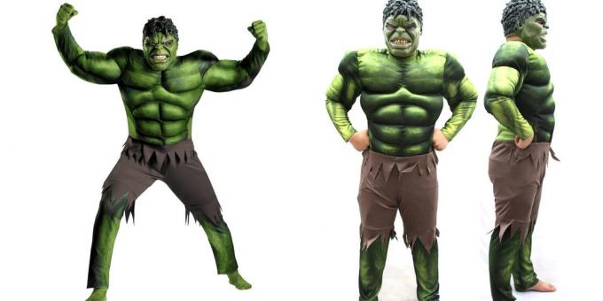 Kostýmy pre Halloween: Hulk