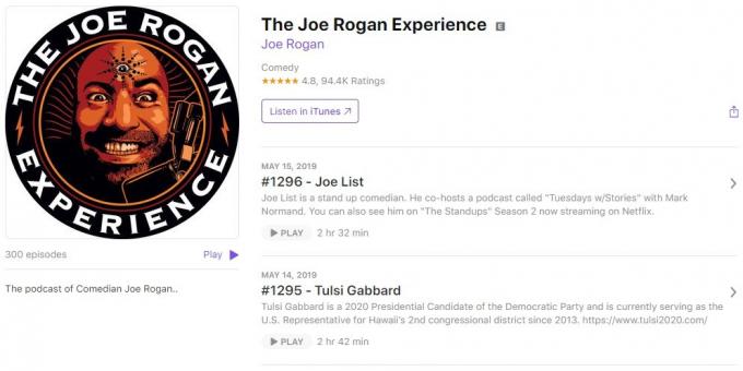 Zaujímavý podcast: Joe Rogan Experience