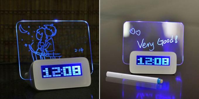 Smart Alarm: s LED panelom