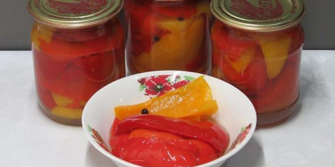 Recepty: Klasické nakladané papriky s olejom
