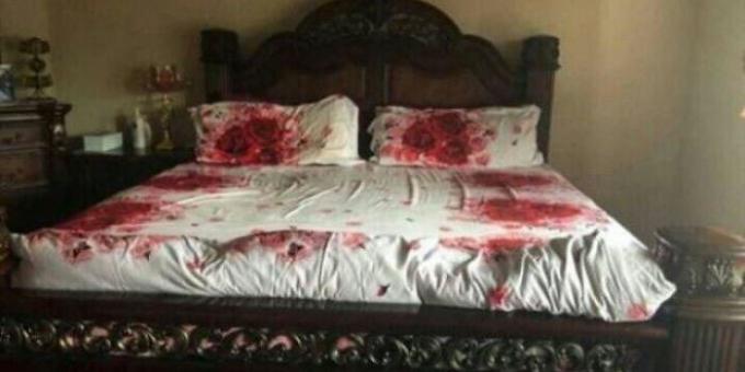 Neúspešné prevedenie: posteľná bielizeň s ružami
