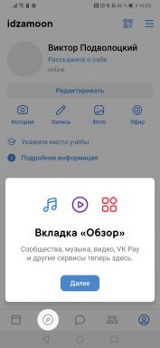 "VKontakte" zmenila mobilné návrh aplikácie