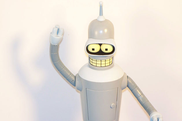 hovorí Bender robota