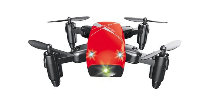 Čo dať svoje dieťa: miniatúrne quadrocopter