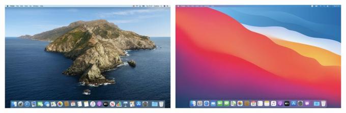 Čo je nové v systéme MacOS Big Sur: porovnanie rozhrania s Catalinou