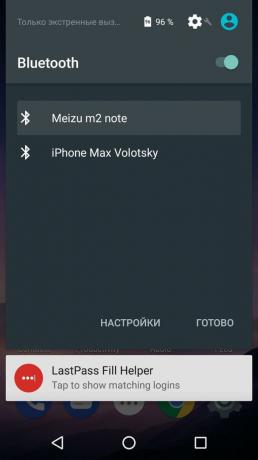 Ako distribuovať internet z vášho telefónu do Android: Pripojenie Nexus 5 na Meizu M2 Poznámka Bluetooth