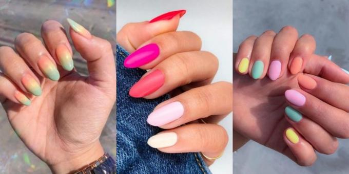 Fashion Nails 2019: Pastelové farby