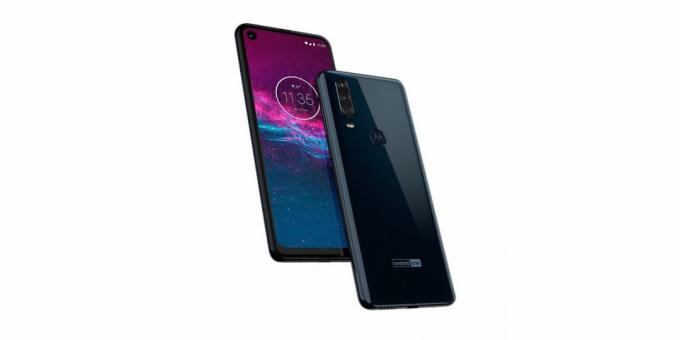 Action Front Motorola One a zadné
